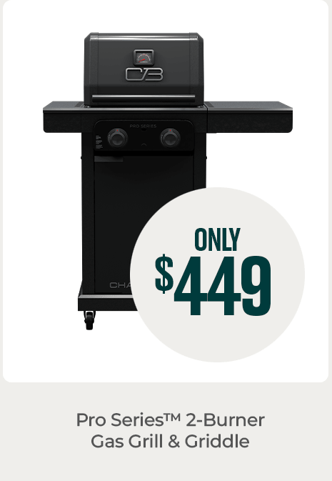 Pro Series™ 2-Burner Gas Grill and Griddle