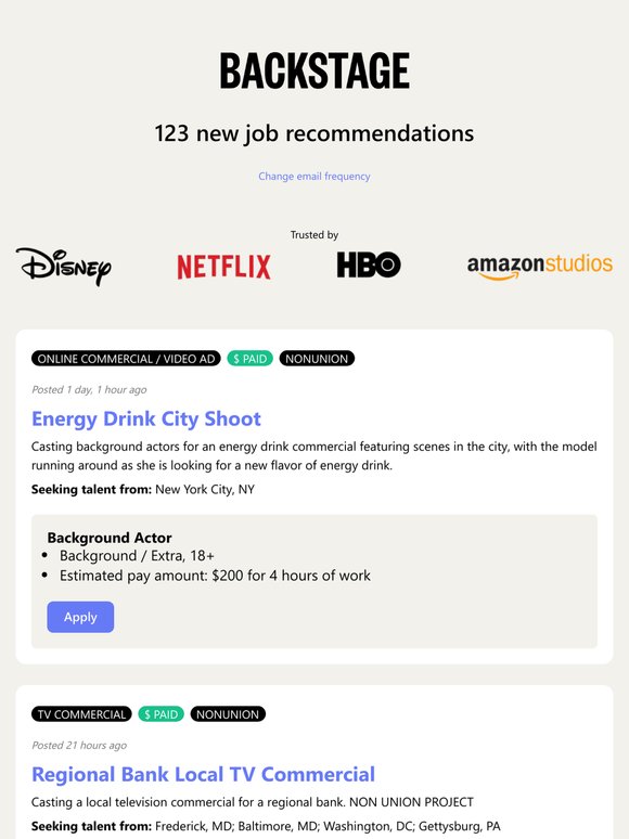 123 New Roles Available for Job Recommendations - May 23