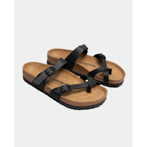 Birkenstock Mayari Birko Flor Womens Sandals - Black