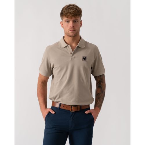 Belstaff Short Sleeved Mens Polo - Dark Sand