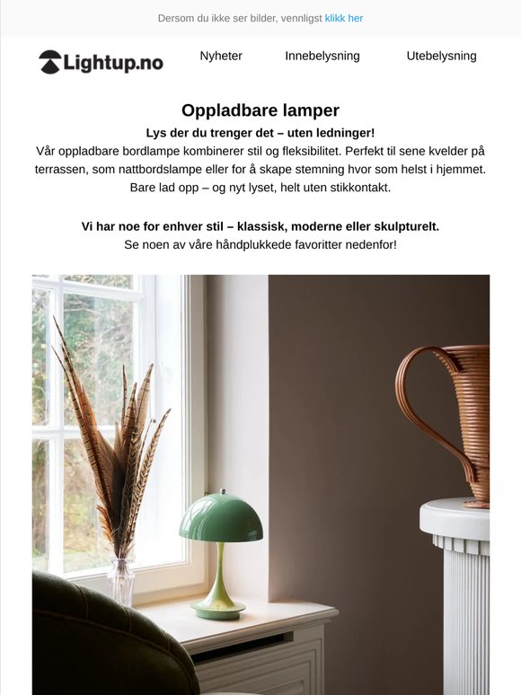 Oppladbare lamper🌸