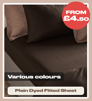 Plain Dyed Fitted Sheet