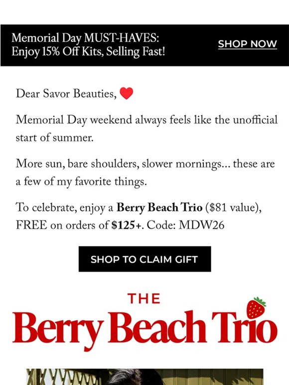 Free $81 MDW Gift Ends Soon!
