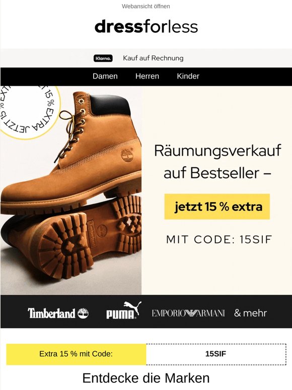 Räumungsverkauf – nur noch kurze Zeit!