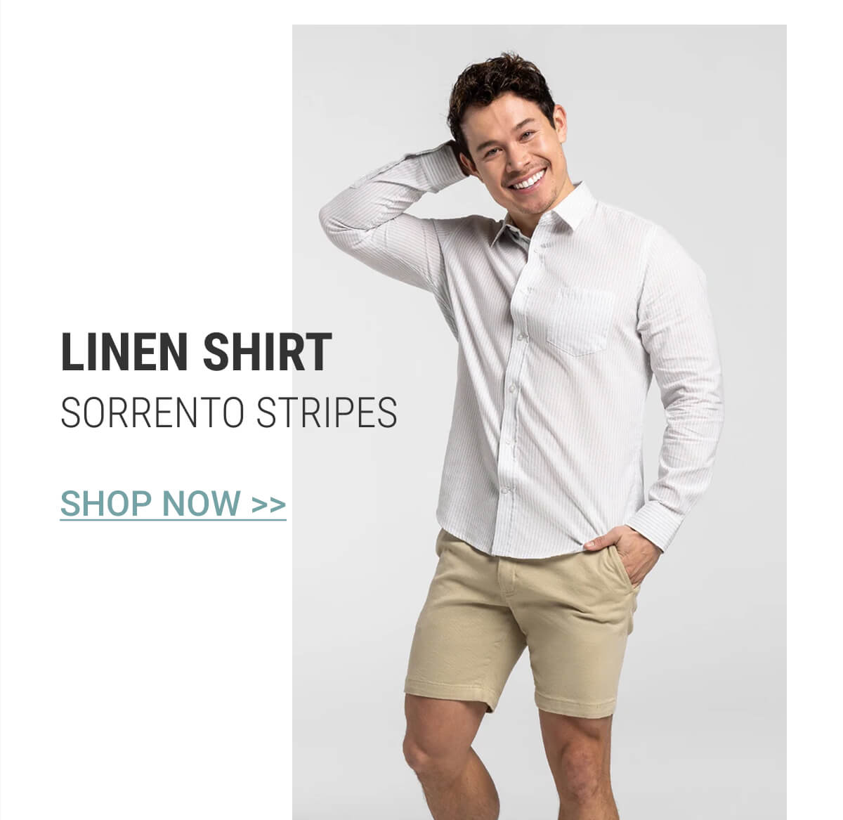 Sorrento Stripes Linen Shirt