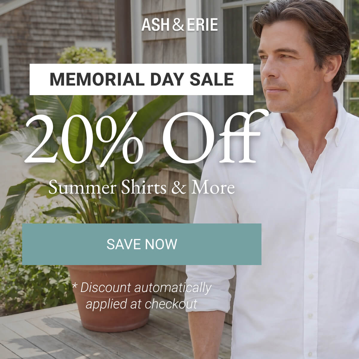 Memorial Day Sale | 20% Off Summer Shirts & More