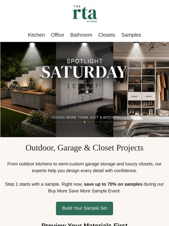 Spotlight on: Outdoor, Garage & Closet Design