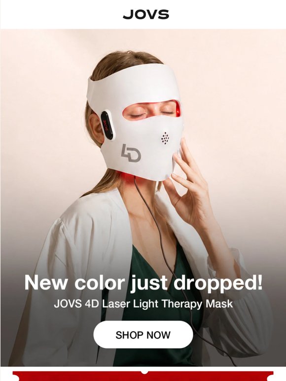 Our NO.1 Laser Mask — Fresh New Color!