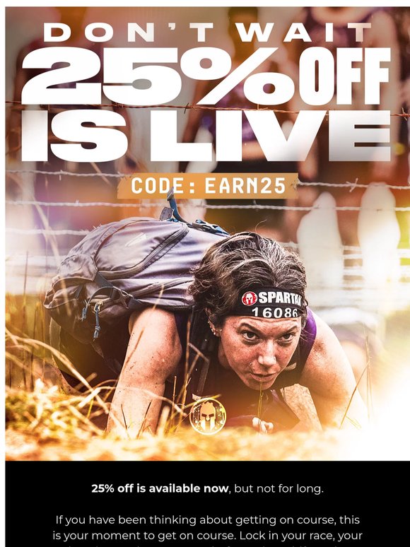 Your Summer Starts Here: 25% Off Ends Soon