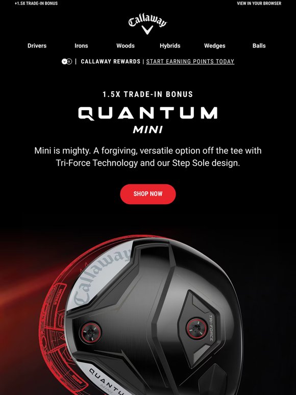 Quantum Mini: Built For Versatility Off The Tee