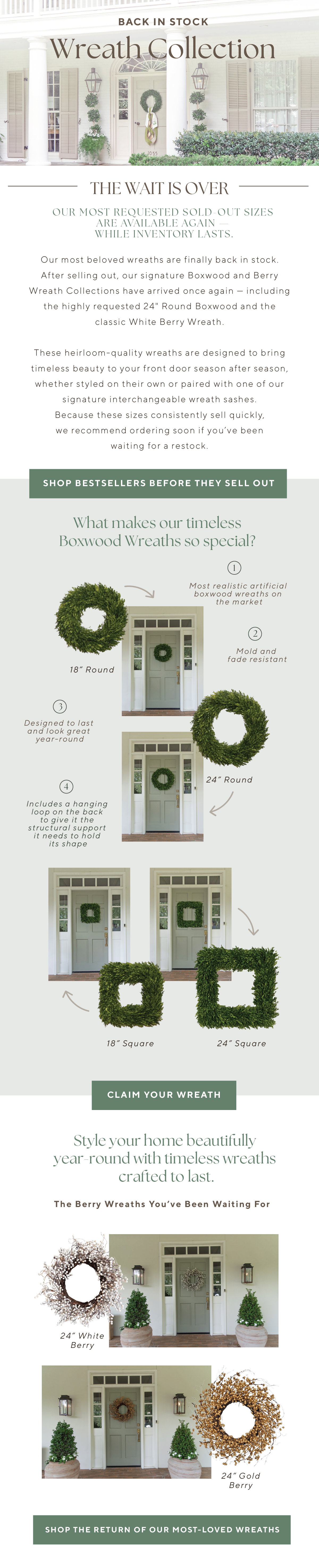 Shop Wreaths