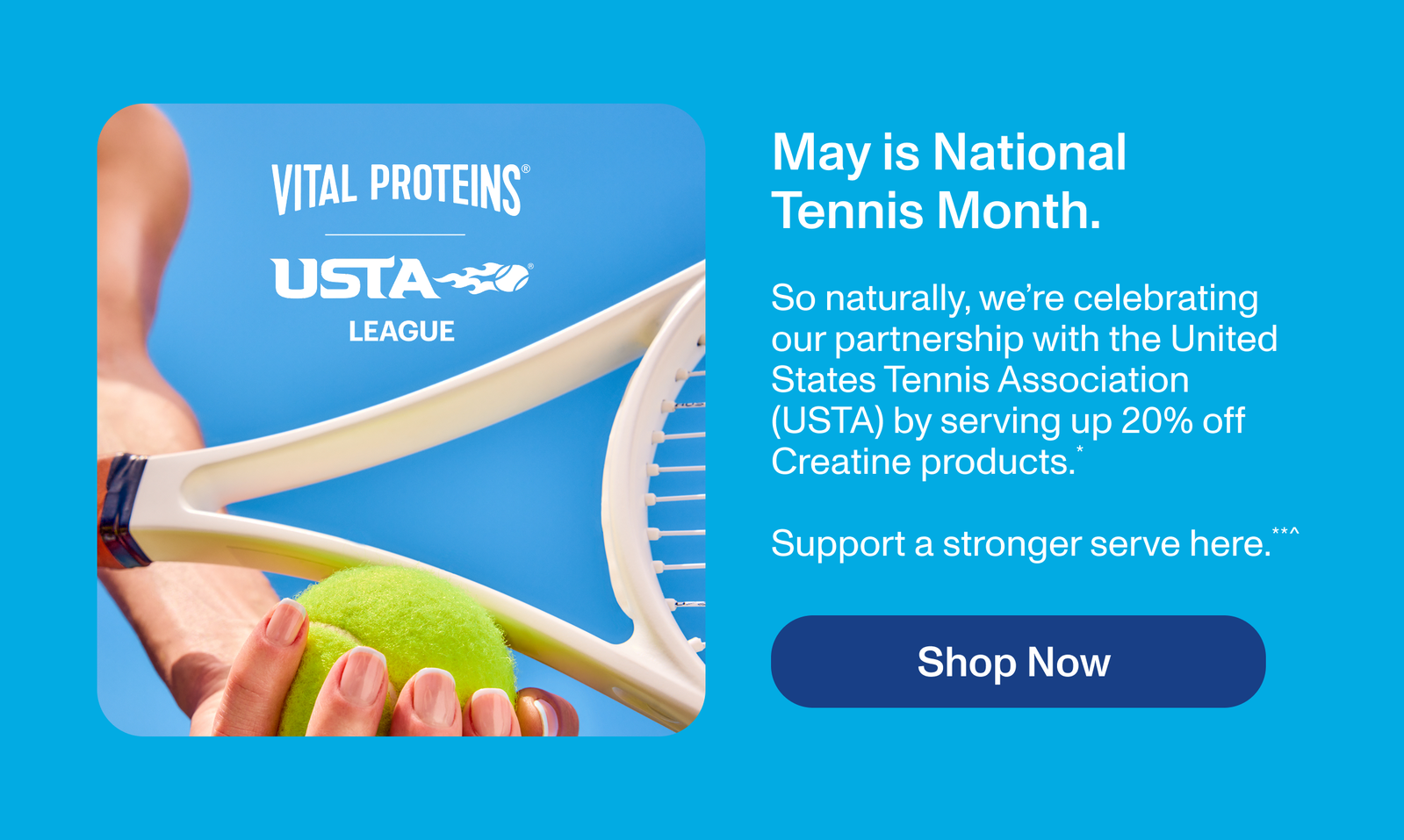 May is National  Tennis Month.  