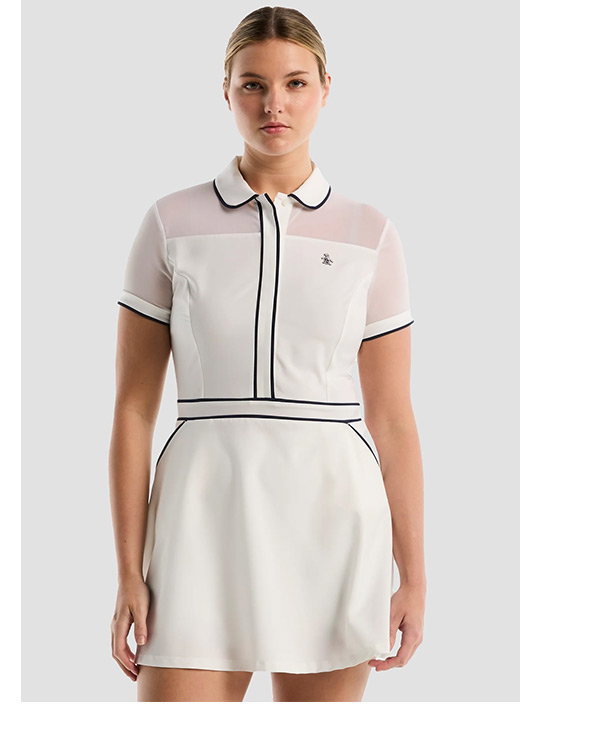 Shop the Women's Veronica Contrast Tipping Dress