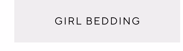 Girl bedding