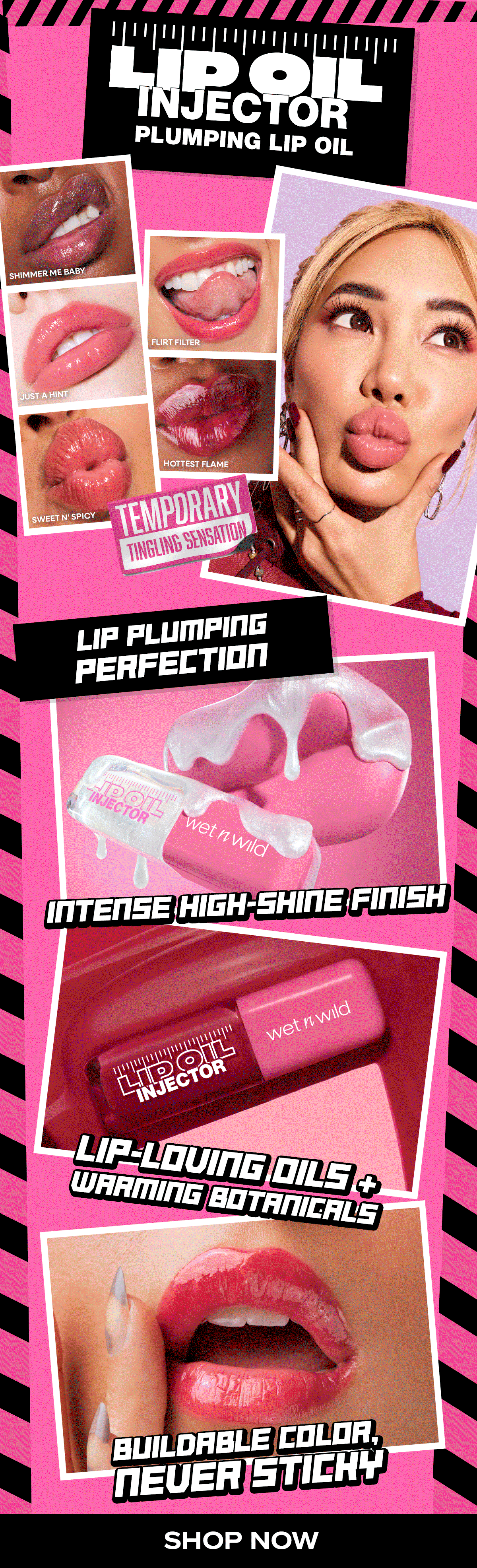 wet n wild lip oil injector
