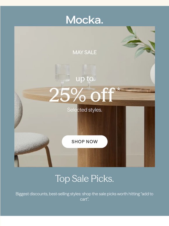 Best of the Best: Up to 25% Off*.