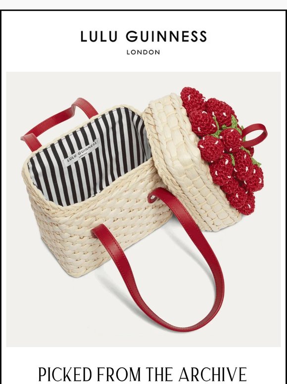 The Strawberry Basket Bag returns 🍓