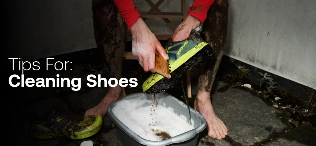 Tips for cleaning muddy trail shoes