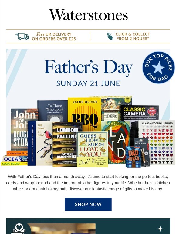Get Ready For Father's Day!