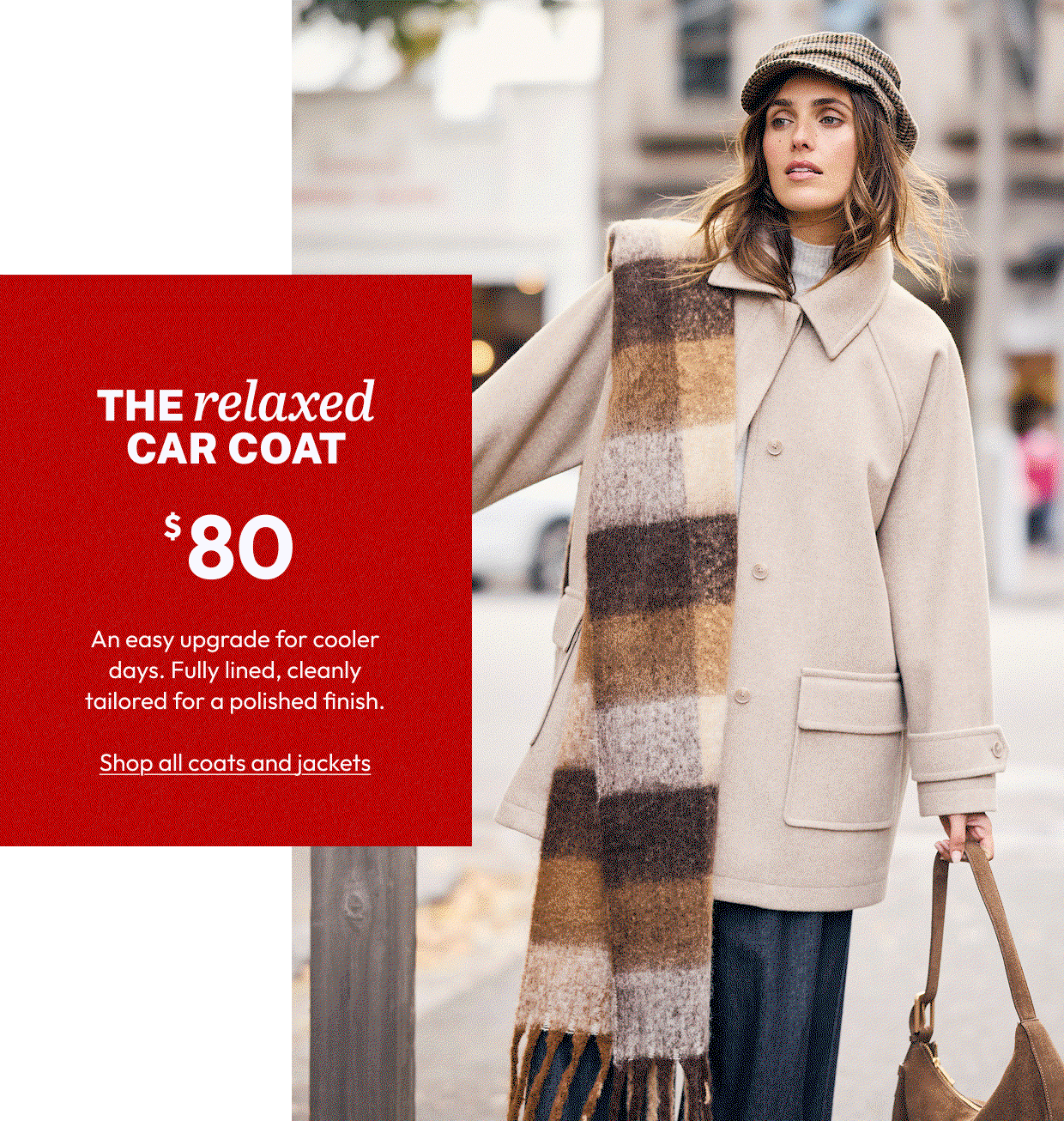 THE relaxed CAR COAT
