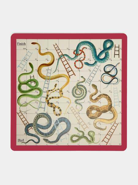 Leather Snakes & Ladders and Ludo Games Compendium