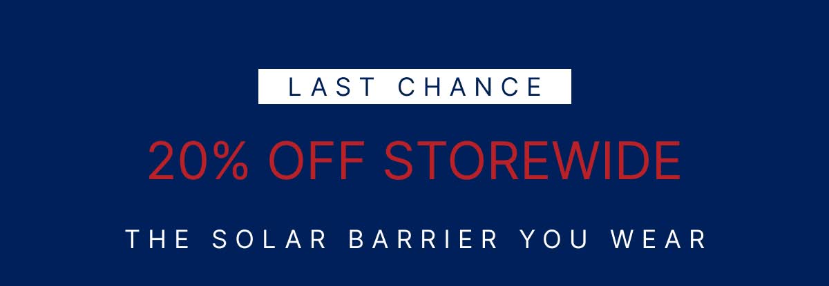 20% Off Storewide