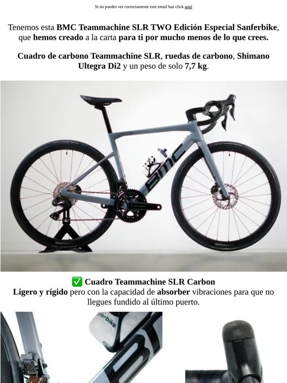 No te compres "una bici más"...