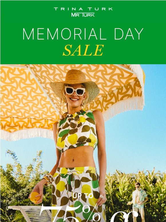 Up To 75% Off: New Markdowns
