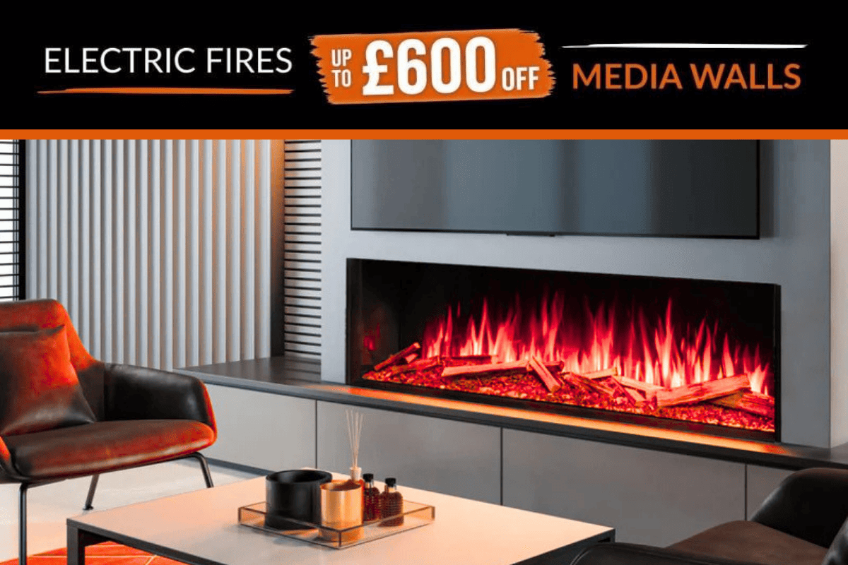 The May Media Wall Electric Fire Sale Is Live