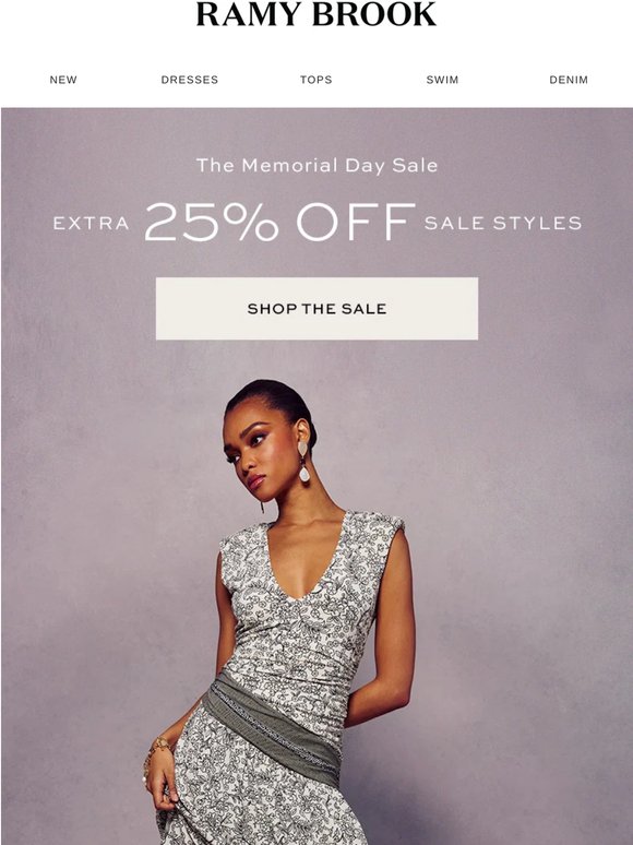EXTRA 25% OFF NEW MARKDOWNS