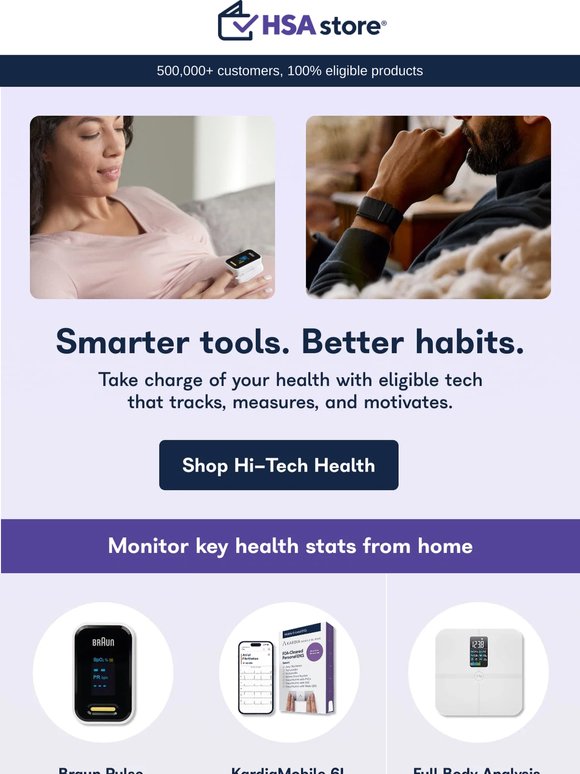 Just in: hi-tech health