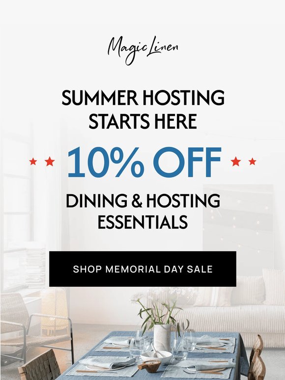 Set The Table For Summer