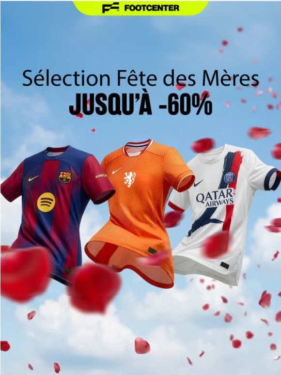 Jusqu'à -60% : Fête des mères 2026