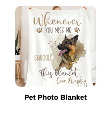Pet Photo Blanket