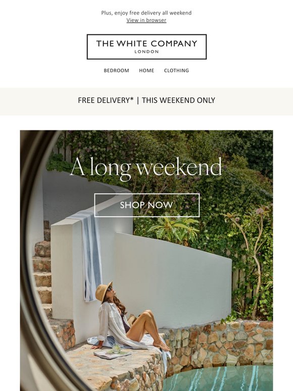 The long weekend, your way