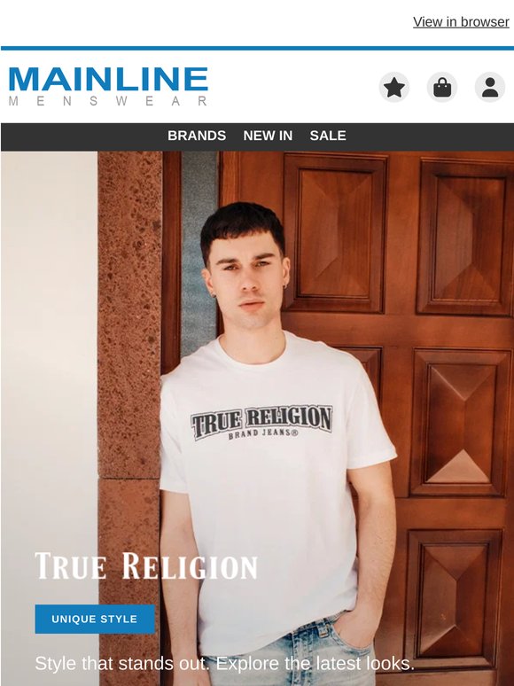 Stand Out Style with True Religion
