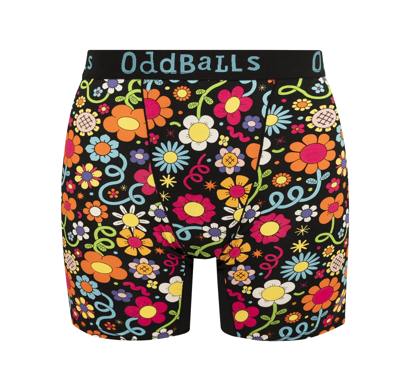 Image of Petal Power - Ladies Bamboo Boxer Shorts