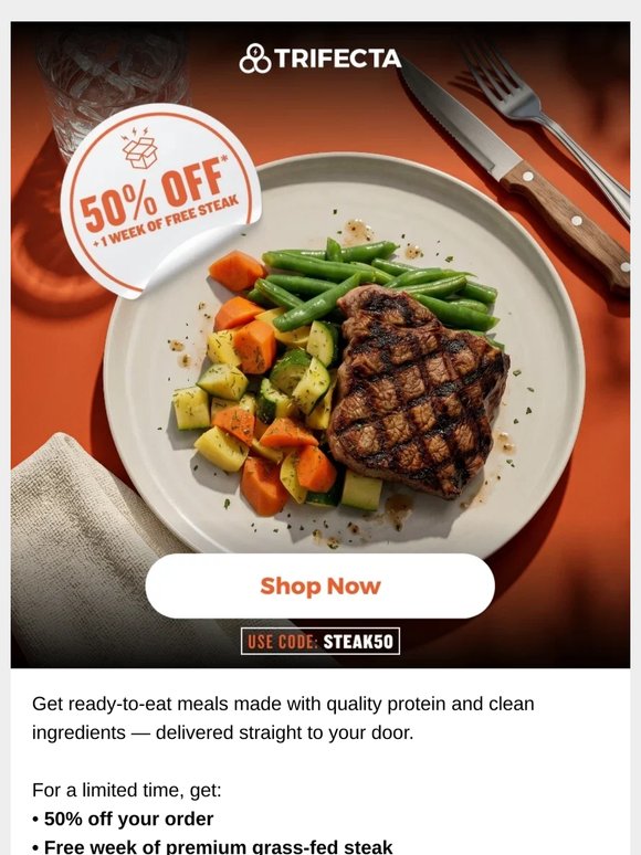 Steak lovers, this one’s for you