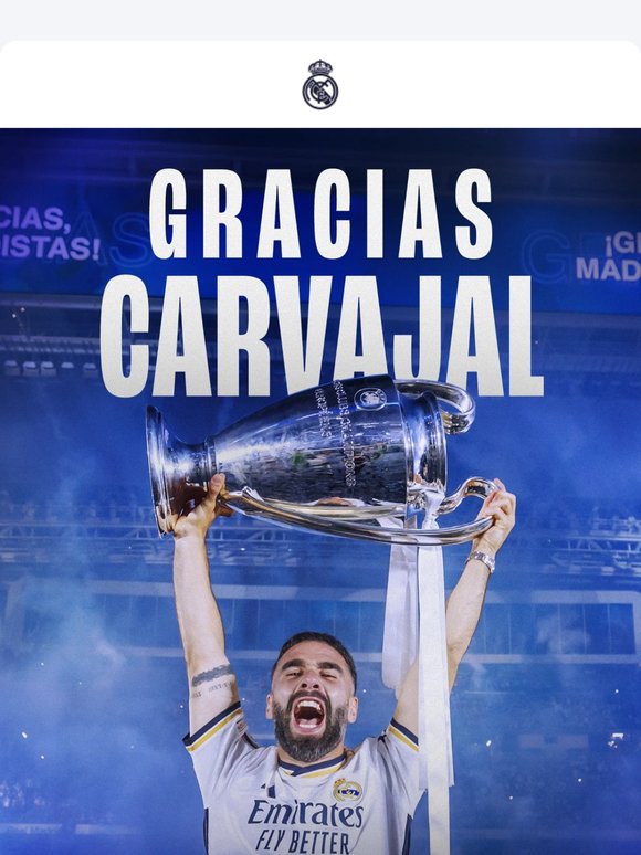 Gracias, Carvajal 🤍