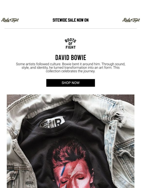 Bowie, always evolving