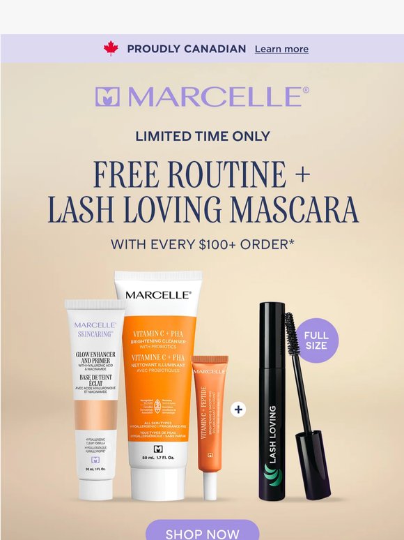 FREE Full-Size Product + FREE Beauty Routine 🎁