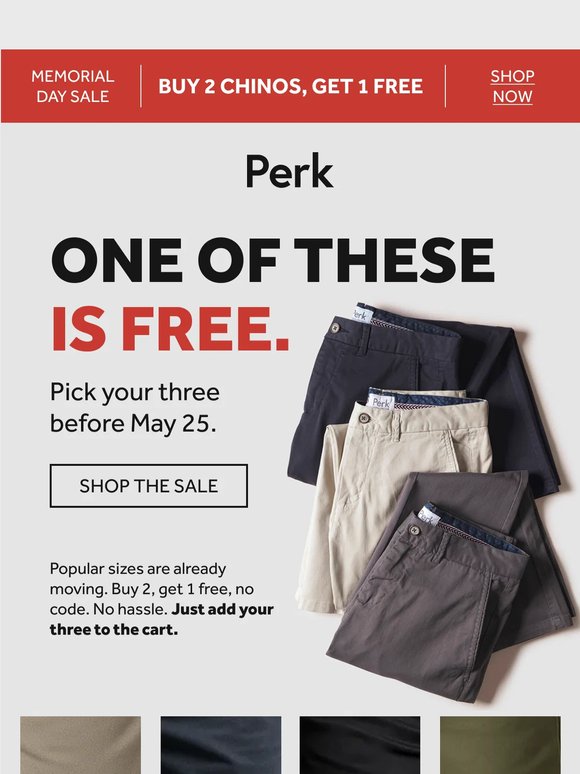 One of these is free.