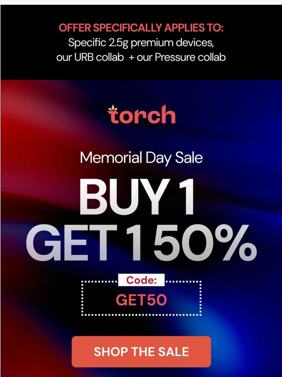 Memorial Day Sale!