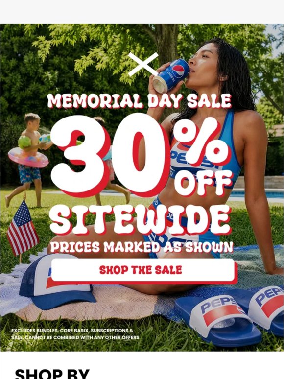 Don't Miss 30% OFF ☀️