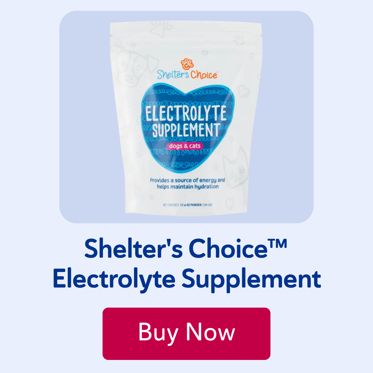Shelter's Choice™ Electrolyte Supplement