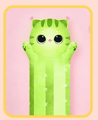 Long capa plush with orange.