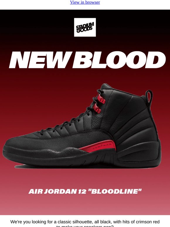 Air Jordan 12 "Bloodline"