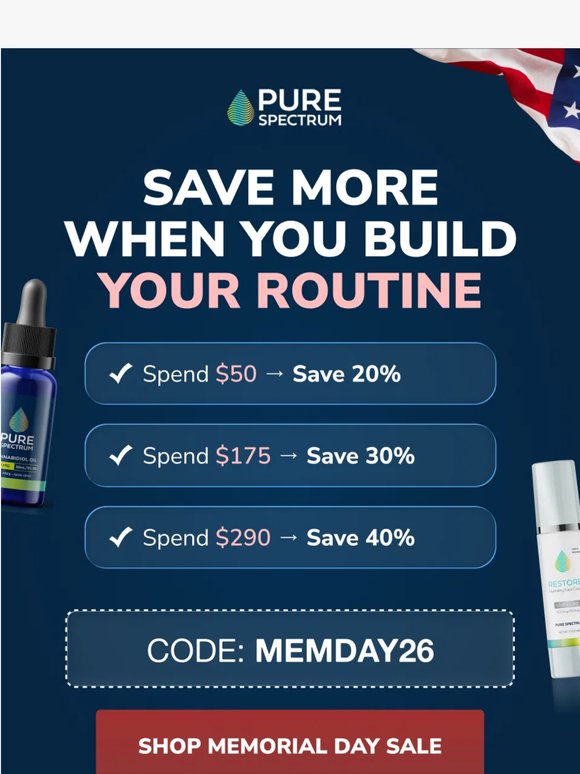 The best savings kick in when you stock up