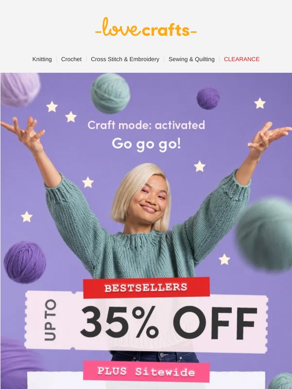 All Yarns = DISCOUNTED.