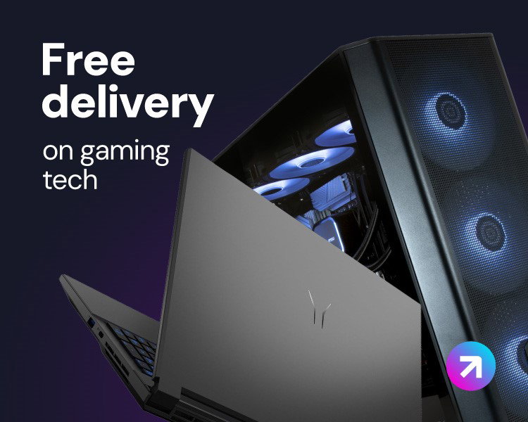 Free delivery on gaming tech